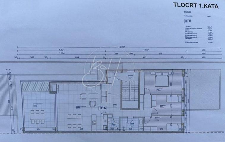 Flat Zambratija, Umag, 106,90m2