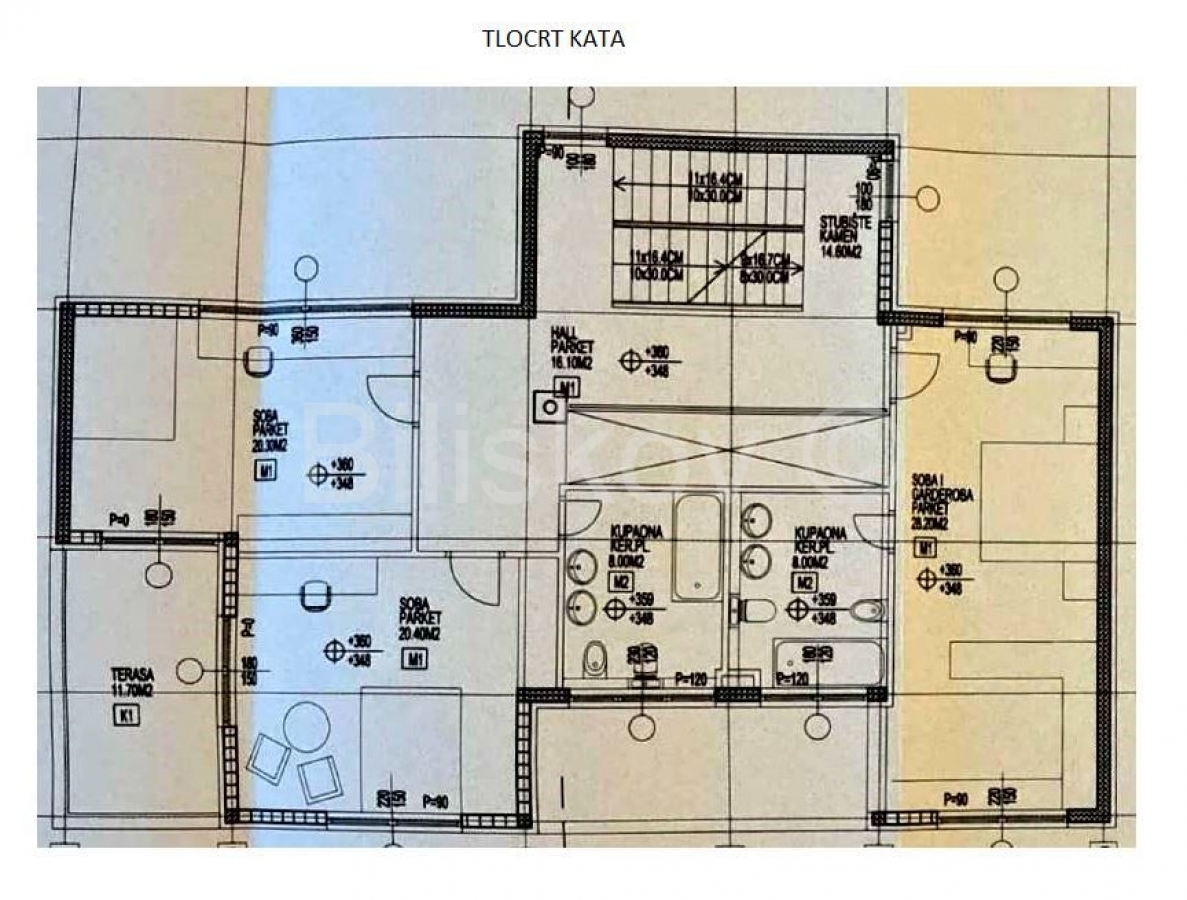 Najam, Šalata, luksuzna vila, vrt, 2 garažna mjesta