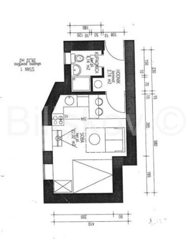 Prodaja, Donji grad, 4-soban stan, 3 apartmana, parking