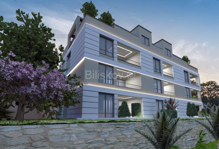 Novogradnja, Opatija, 3-soban stan, GPM, vrt 111, 84m2