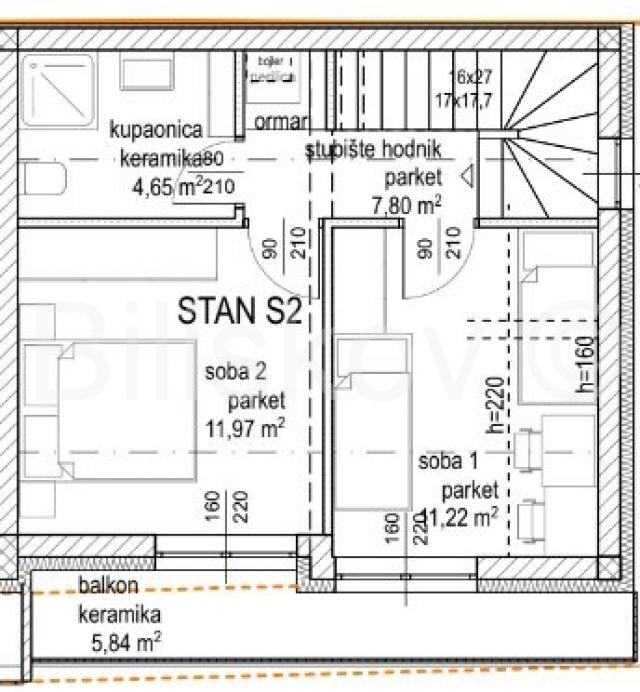 Prodaja, Retkovec, trosoban stan u novogradnji