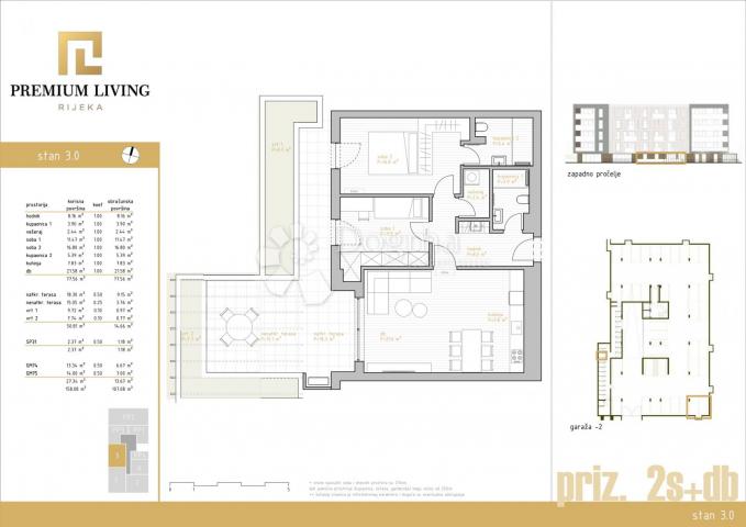 Wohnung Zamet, Rijeka, 145,90m2