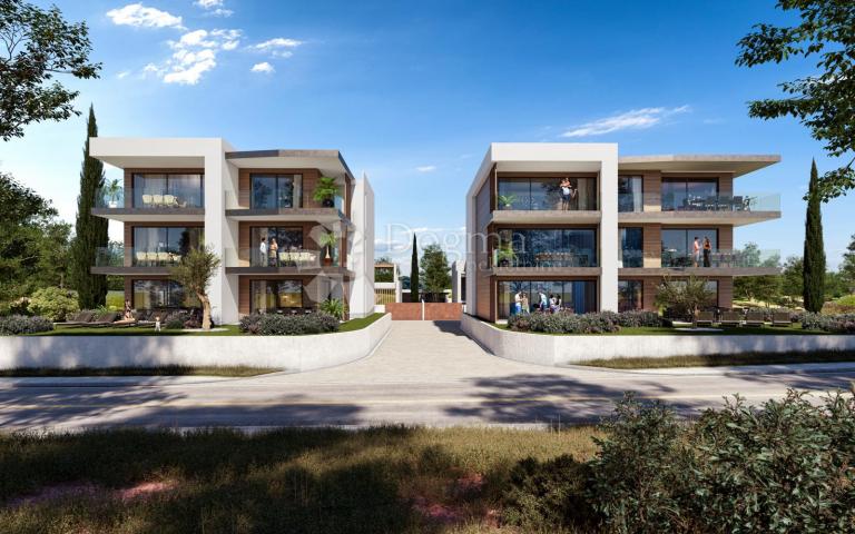 Umag, high-quality new building 10 minutes from the sea