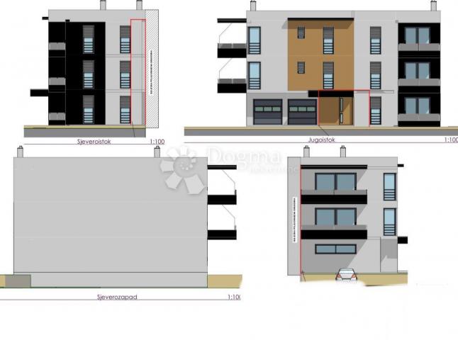 Wohnung Medulin, 38,72m2