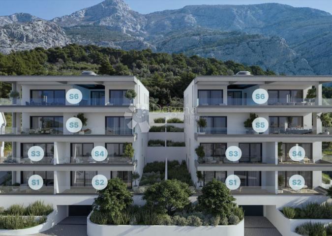 Exklusive Wohnungen mit Meerblick - MAKARSKA, 93,96m2