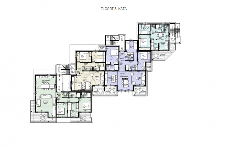 Wohnung Seget Vranjica, Seget, 45,80m2