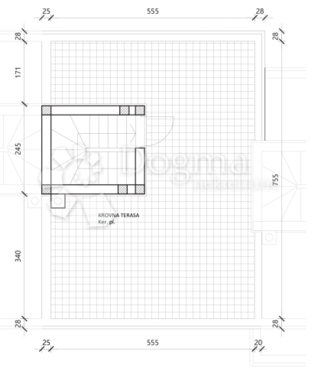 Wohnung Privlaka, 91,17m2