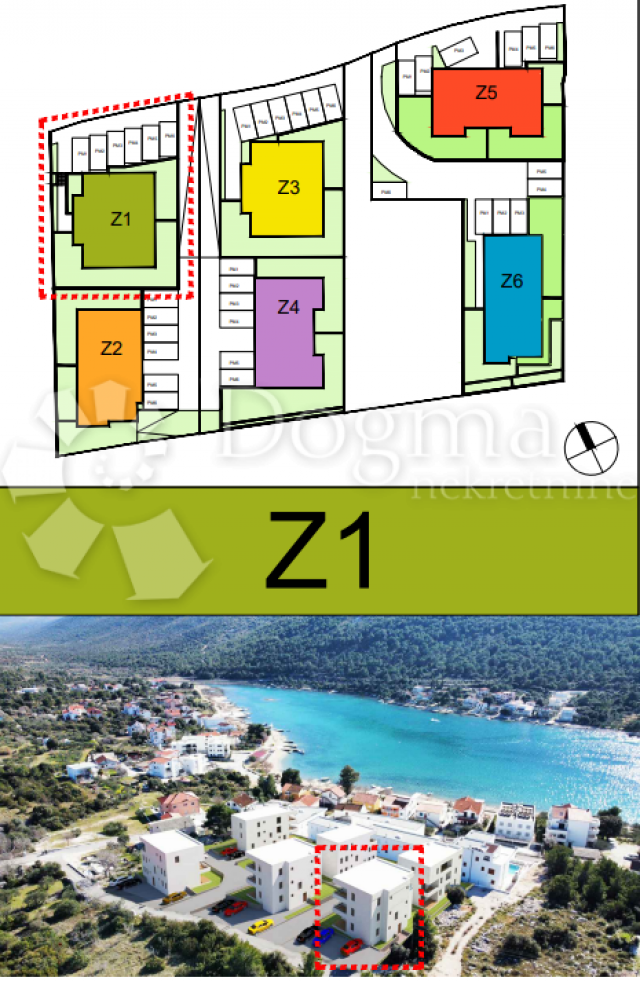 Wohnung Grebaštica, Šibenik - Okolica, 77,97m2