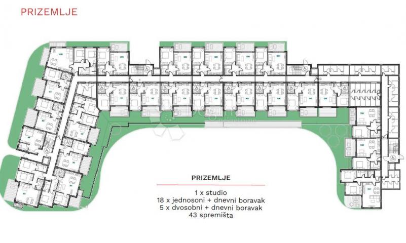 Umag, new building, ground floor apartment with garden