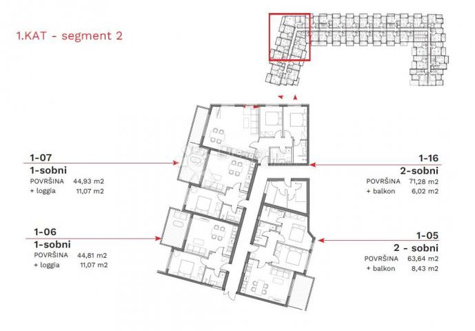 Umag, neu gebaute Wohnung