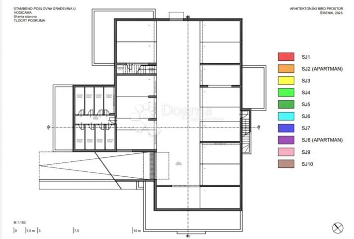 Wohnung Vodice, 96,53m2