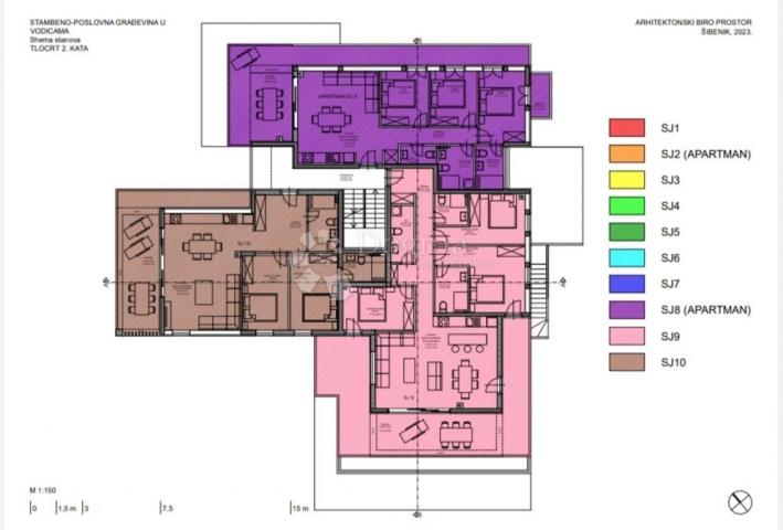 Wohnung Vodice, 84,47m2