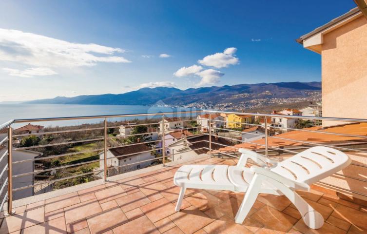 SRDOČI - MARTINKOVAC - Haus mit Pool und Panoramablick auf das Meer