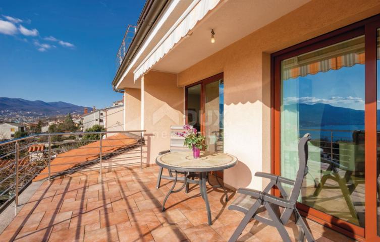 SRDOČI - MARTINKOVAC - Haus mit Pool und Panoramablick auf das Meer