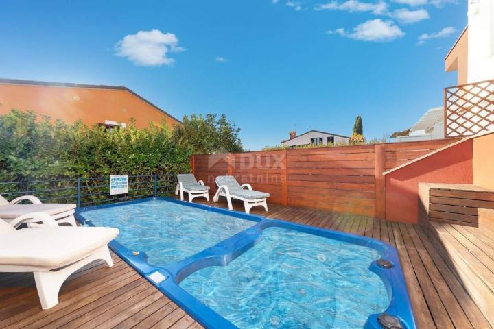 ISTRIA, UMAG - Terraced house with pool in a quiet neighborhood