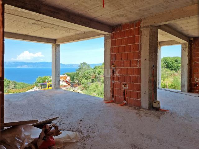 ISTRIEN, RABAC - Villa mit Panoramablick auf das Meer