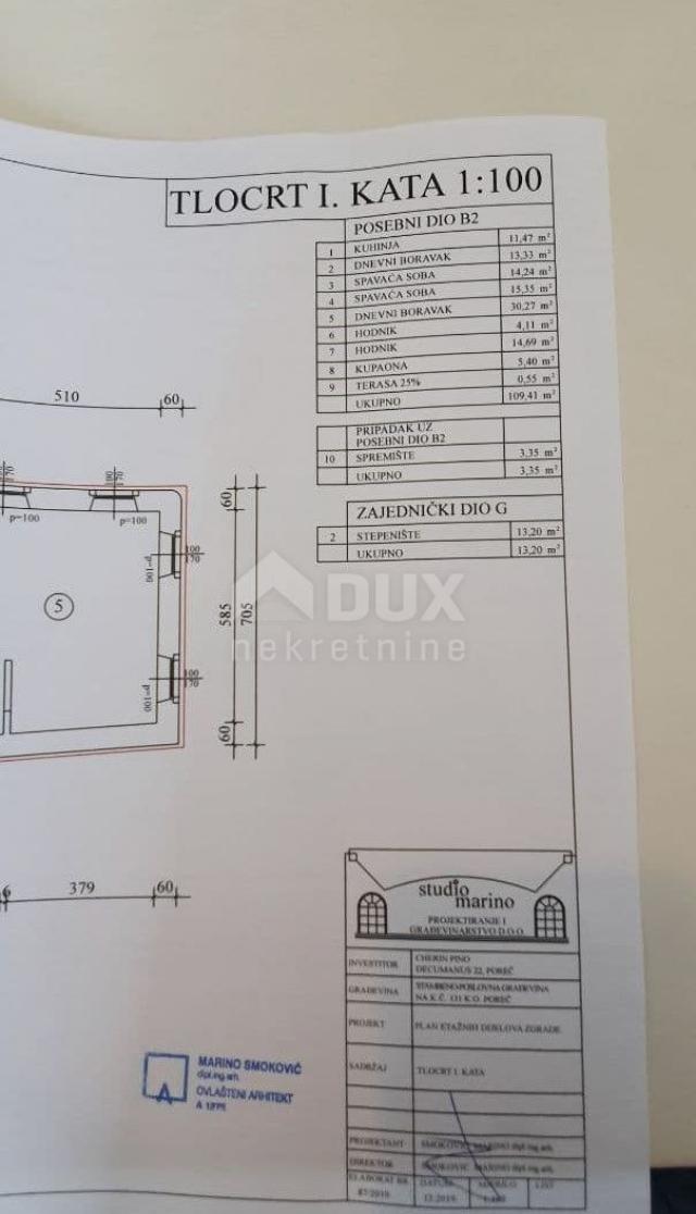 ISTRA, POREČ - Prostrani stan u srcu starog grada