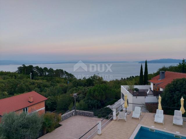 OPATIJA, VEPRINAC - vila 1000m2 s pogledom na more, 6 apartmana i bazenom + okoliš 1000m2