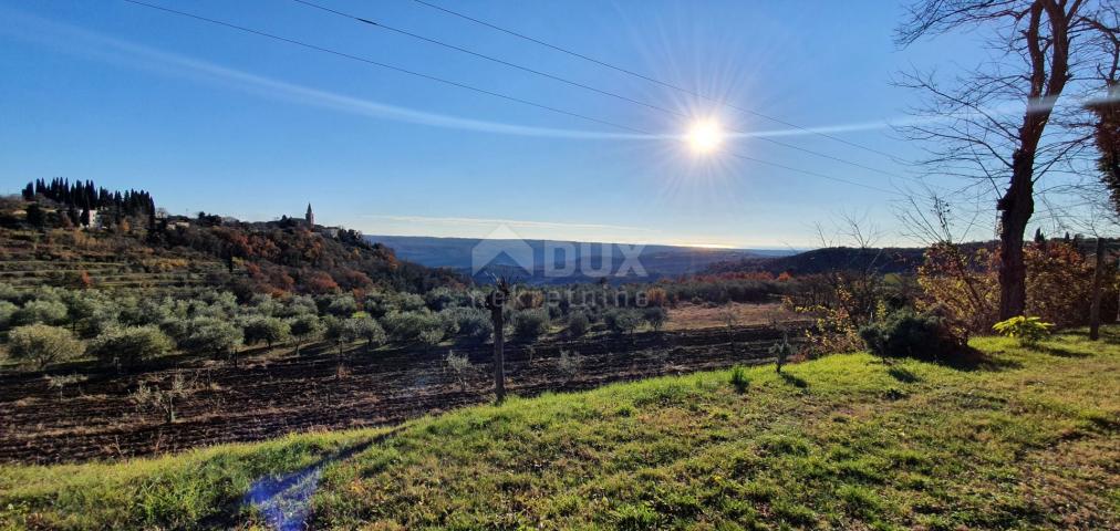 ISTRIA, GROŽNJAN - Stone house with a beautiful view