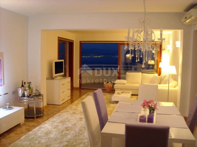 OPATIJA, CENTER - duplex apartment 200m2 on the 2nd floor 3 bedrooms + bathroom with a panoramic vie