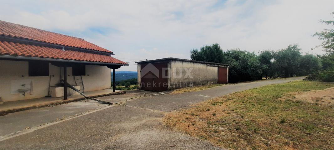 ISTRIEN, PIĆAN - Anwesen mit 3200m2 Garten und 340m2 Wohnfläche mit freiem Blick auf die Natur