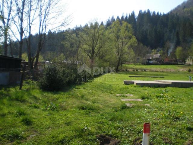 GORSKI KOTAR, Kupska dolina - Baugrundstück mit Projekt