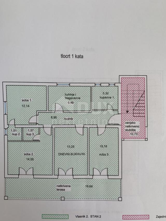 RAB, LOPAR- eingerichtete Wohnung in toller Lage