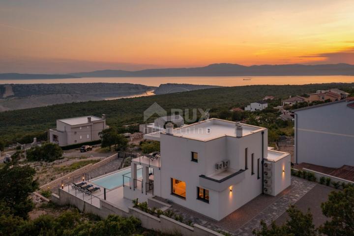 ŠMRIKA - Villa mit Panoramablick auf das Meer