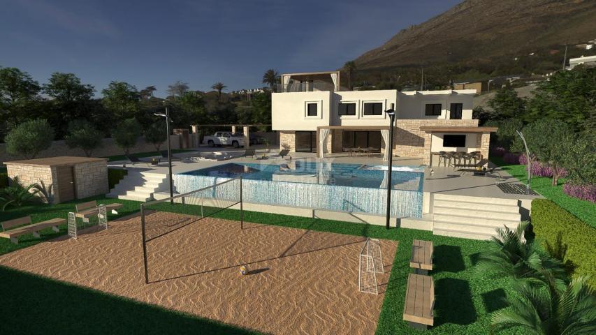 ISTRIEN, VODNJAN - Moderne Villa mit Blick auf das Meer und Brijuni