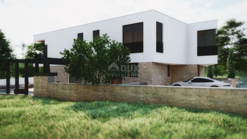 ISTRIA, PULA - Modern semi-detached house with swimming pool