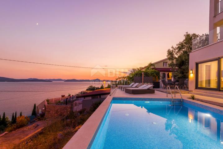 SURROUNDINGS OF DUBROVNIK, SLANO - Villa with pool and sea view