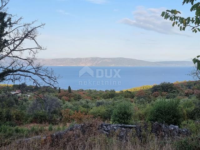 ISTRIA, RABAC - Building plot with fantastic sea view