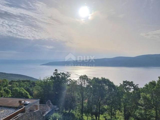 ISTRIEN, RABAC - Haus mit Panoramablick auf das Meer