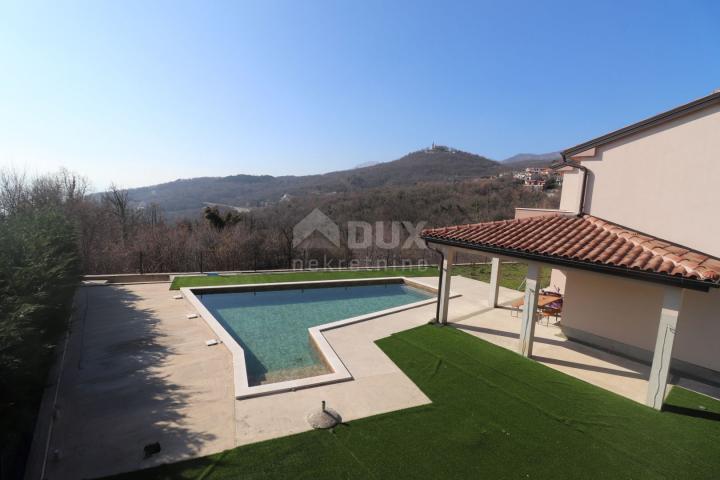 Opatija, Bregi - Neu gebautes Haus mit Pool und Meerblick