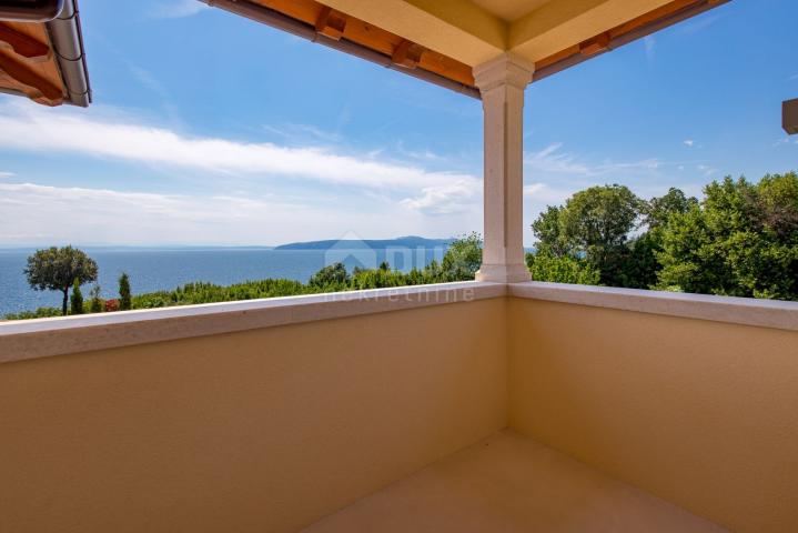 OPATIJA RIVIERA - newly built Mediterranean villa on a cliff, first row to the sea