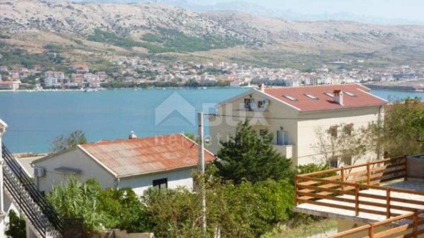 OTOK PAG, GRAD PAG- dvojna kuća 180 m2 za turizam