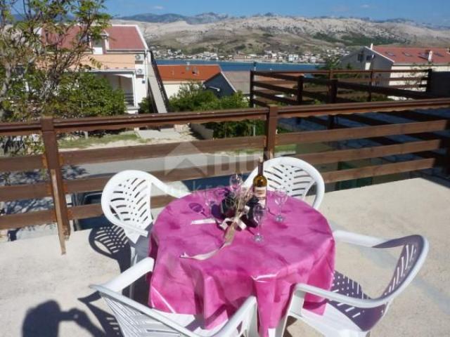 PAG ISLAND, PAG TOWN - semi-detached house 180 m2 for tourism