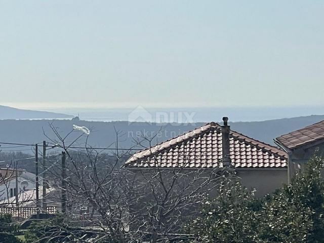 OTOK KRK, VRBNIK - Pola dvojne kuće za odmor s pogledom na more 