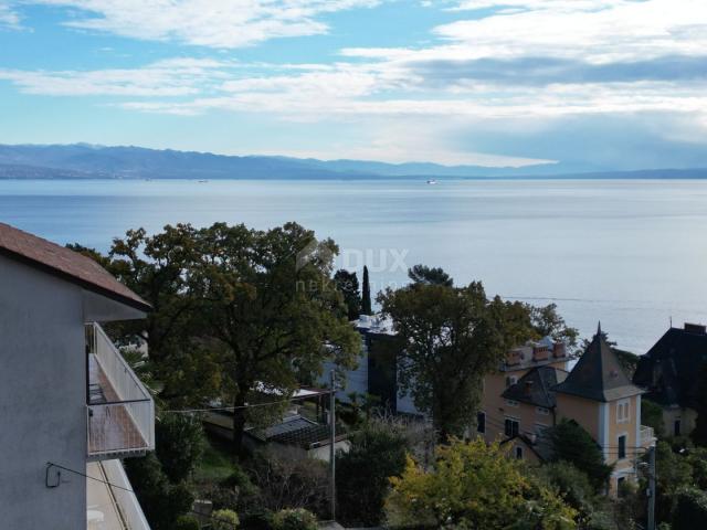 OPATIJA - part of a house with a sea view with 2 apartments and 1 apartment