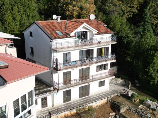 OPATIJA - part of a house with a sea view with 2 apartments and 1 apartment