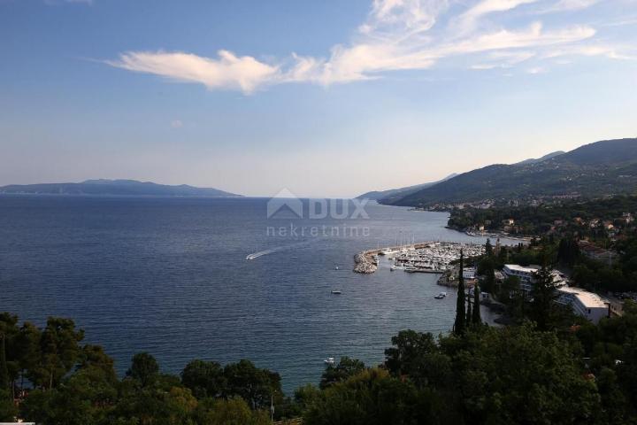 OPATIJA - part of a house with a sea view with 2 apartments and 1 apartment