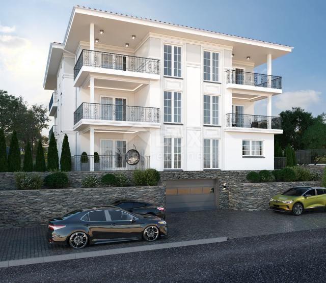 OPATIJA, IČIĆI - comfortable apartment with a terrace on the ground floor of a new building with a s