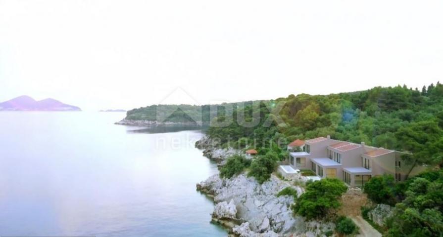 DUBROVNIK, KOLOČEP – moderne Luxusvilla in erster Reihe zum Meer