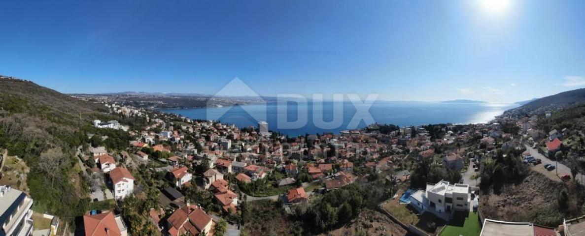 OPATIJA, CENTAR- stan novogradnja 65, 02m2 s panoramskim pogledom na more + okoliš 91, 54m2 - APARTM