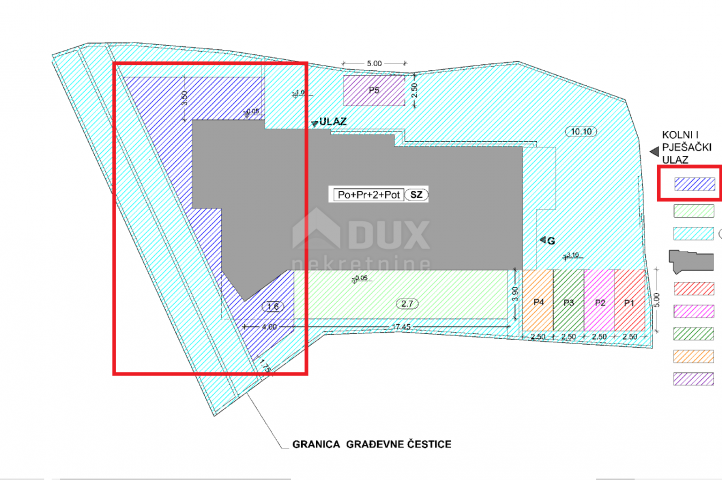 OPATIJA, CENTAR- stan novogradnja 65, 02m2 s panoramskim pogledom na more + okoliš 91, 54m2 - APARTM