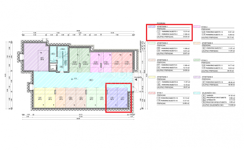 OPATIJA, CENTAR- stan novogradnja 65, 02m2 s panoramskim pogledom na more + okoliš 91, 54m2 - APARTM