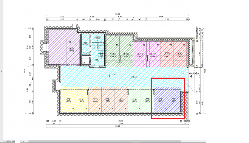 OPATIJA, CENTAR- stan novogradnja 65, 02m2 s panoramskim pogledom na more + okoliš 91, 54m2 - APARTM