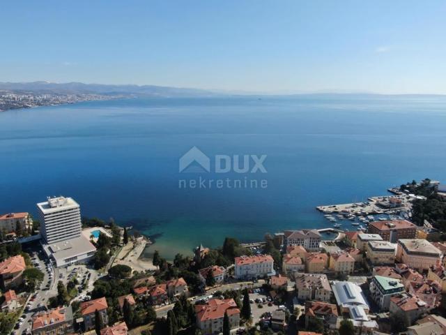 OPATIJA, CENTAR- stan novogradnja 80, 10m2 s panoramskim pogledom na more + okoliš 68, 06m2 - APARTM