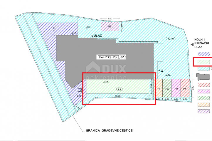 OPATIJA, CENTAR- stan novogradnja 80, 10m2 s panoramskim pogledom na more + okoliš 68, 06m2 - APARTM