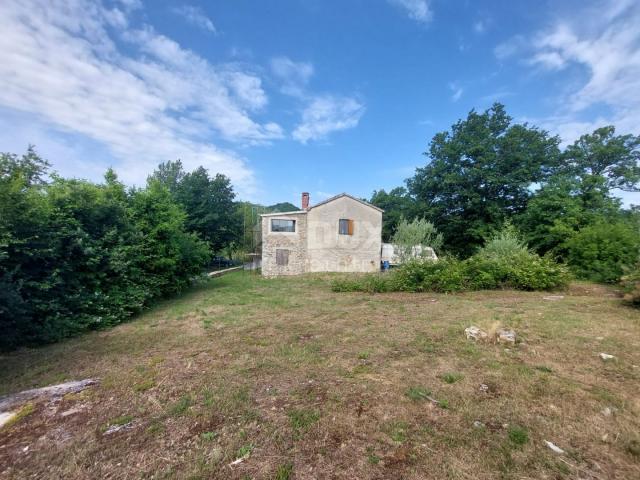 ISTRIA, GRAČIŠĆE - A stone house in complete seclusion with a view of greenery